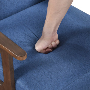 Dean Textured Fabric Accent Chair