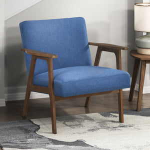 Dean Textured Fabric Accent Chair