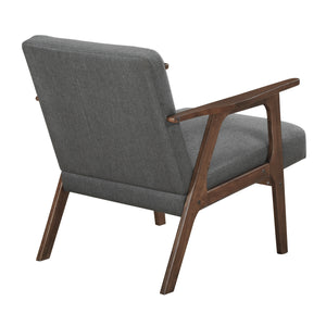 Dean Textured Fabric Accent Chair
