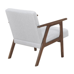 Dean Textured Fabric Accent Chair