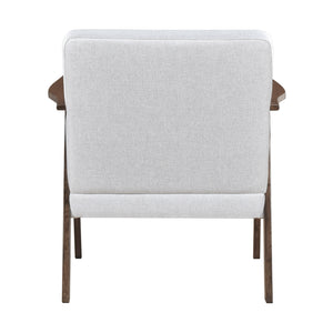 Dean Textured Fabric Accent Chair