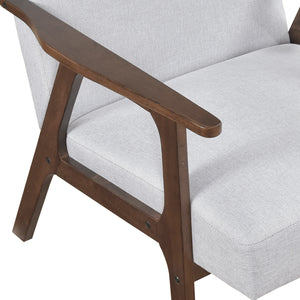 Dean Textured Fabric Accent Chair
