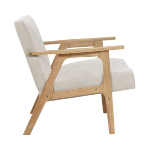 Dean Textured Fabric Accent Chair