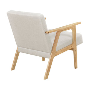 Dean Textured Fabric Accent Chair