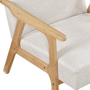 Dean Textured Fabric Accent Chair