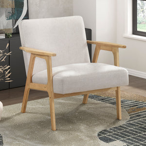 Dean Textured Fabric Accent Chair
