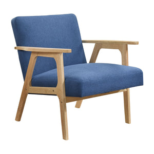 Dean Textured Fabric Accent Chair
