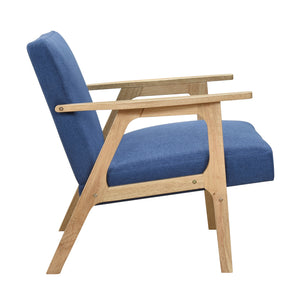 Dean Textured Fabric Accent Chair