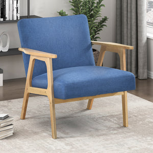 Dean Textured Fabric Accent Chair