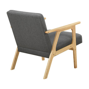 Dean Textured Fabric Accent Chair