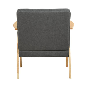 Dean Textured Fabric Accent Chair