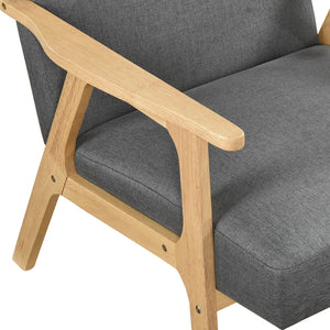 Dean Textured Fabric Accent Chair