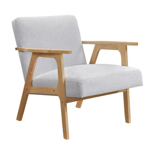 Dean Textured Fabric Accent Chair