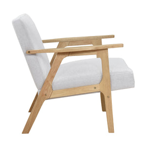Dean Textured Fabric Accent Chair