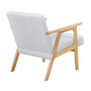 Dean Textured Fabric Accent Chair
