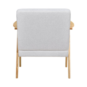 Dean Textured Fabric Accent Chair