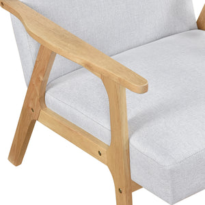 Dean Textured Fabric Accent Chair
