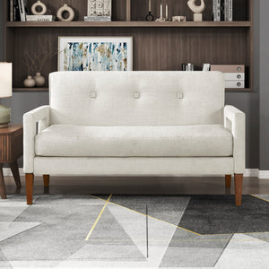 Vivian Chenille Fabric Loveseat