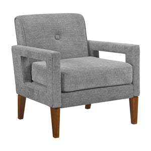 Vivian Chenille Fabric Accent Chair