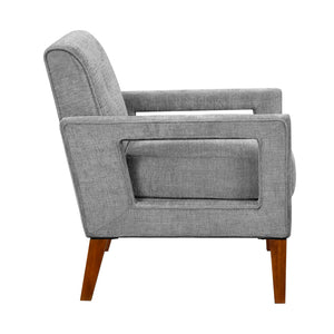Vivian Chenille Fabric Accent Chair
