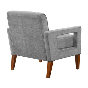 Vivian Chenille Fabric Accent Chair