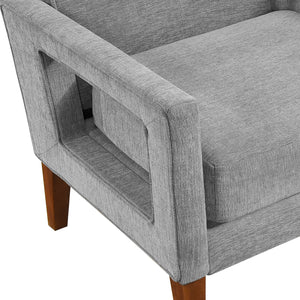 Vivian Chenille Fabric Accent Chair