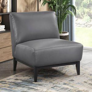 Hayes Leather Accent Chair
