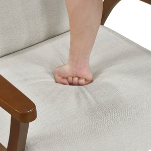 Sutton Chenille Fabric Accent Chair