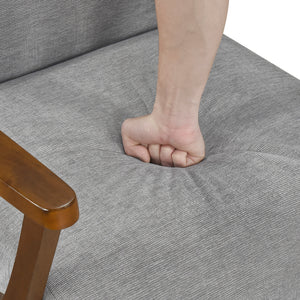 Sutton Chenille Fabric Accent Chair
