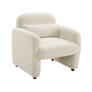 Silas Boucle Fabric Acent Chair