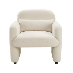 Silas Boucle Fabric Acent Chair