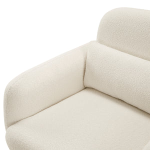 Silas Boucle Fabric Acent Chair