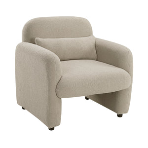 Silas Boucle Fabric Acent Chair