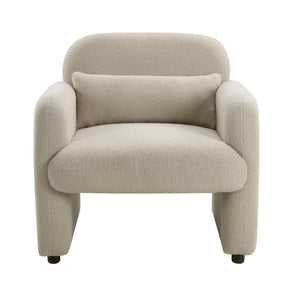 Silas Boucle Fabric Acent Chair