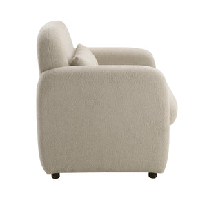 Silas Boucle Fabric Acent Chair