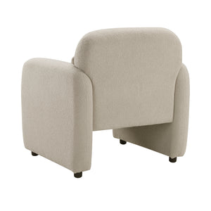 Silas Boucle Fabric Acent Chair