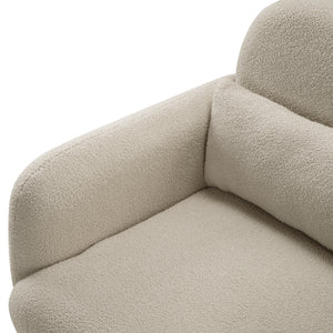 Silas Boucle Fabric Acent Chair