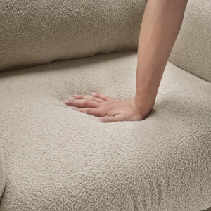 Silas Boucle Fabric Acent Chair