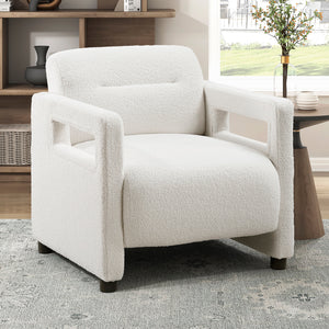 June Boucle Fabric Acent Chair
