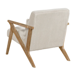 Bennett Corduroy Fabric Accent Chair