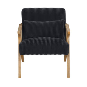 Bennett Corduroy Fabric Accent Chair