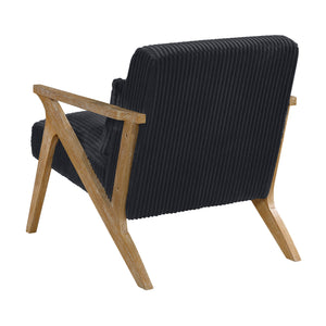 Bennett Corduroy Fabric Accent Chair