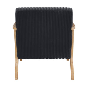 Bennett Corduroy Fabric Accent Chair