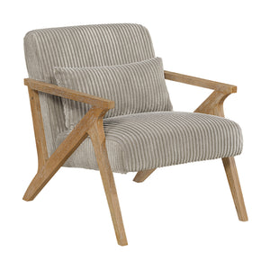 Bennett Corduroy Fabric Accent Chair