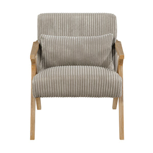 Bennett Corduroy Fabric Accent Chair