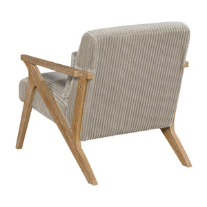 Bennett Corduroy Fabric Accent Chair