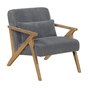 Bennett Corduroy Fabric Accent Chair