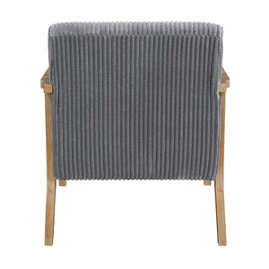 Bennett Corduroy Fabric Accent Chair