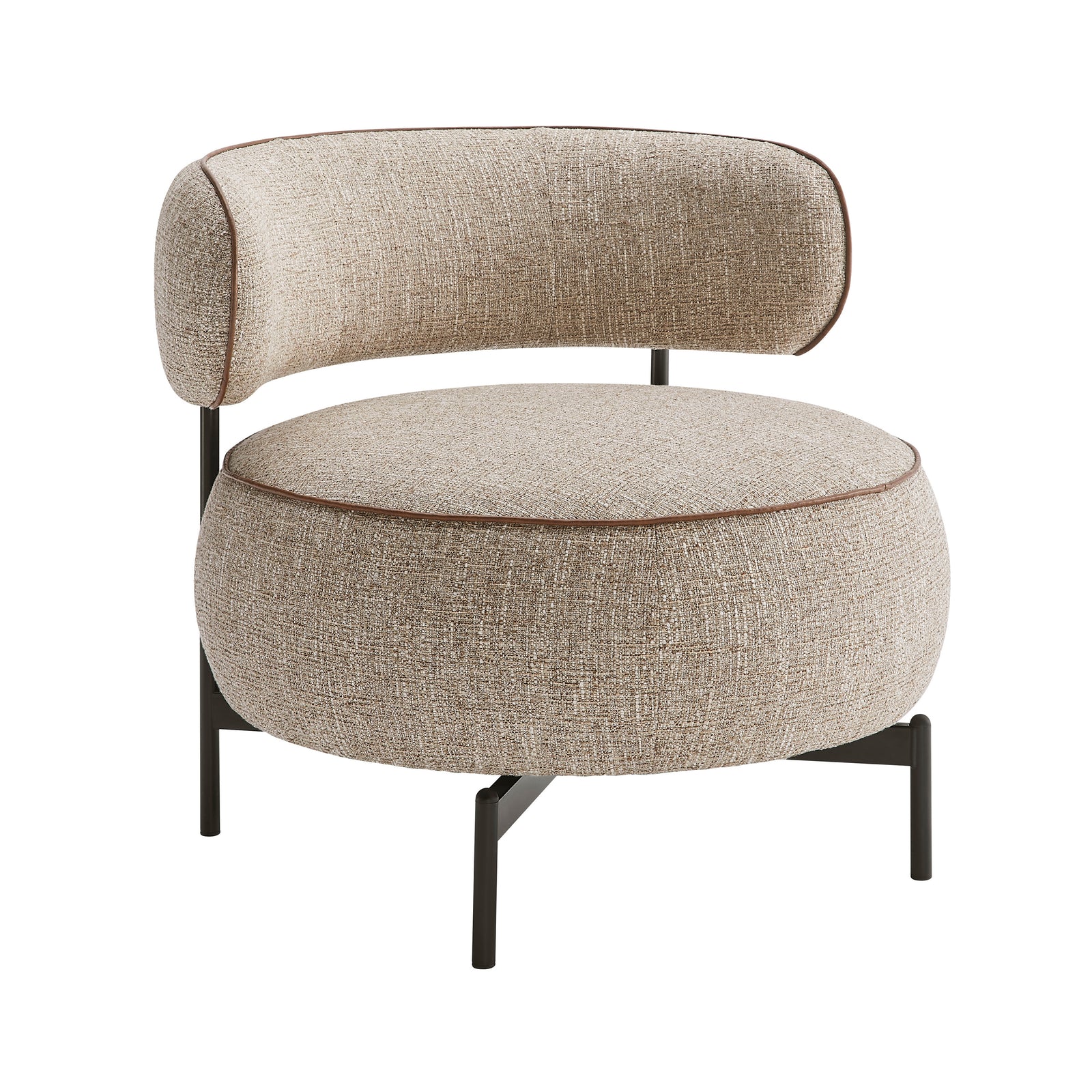 Ardent Chenille Swivel Chair