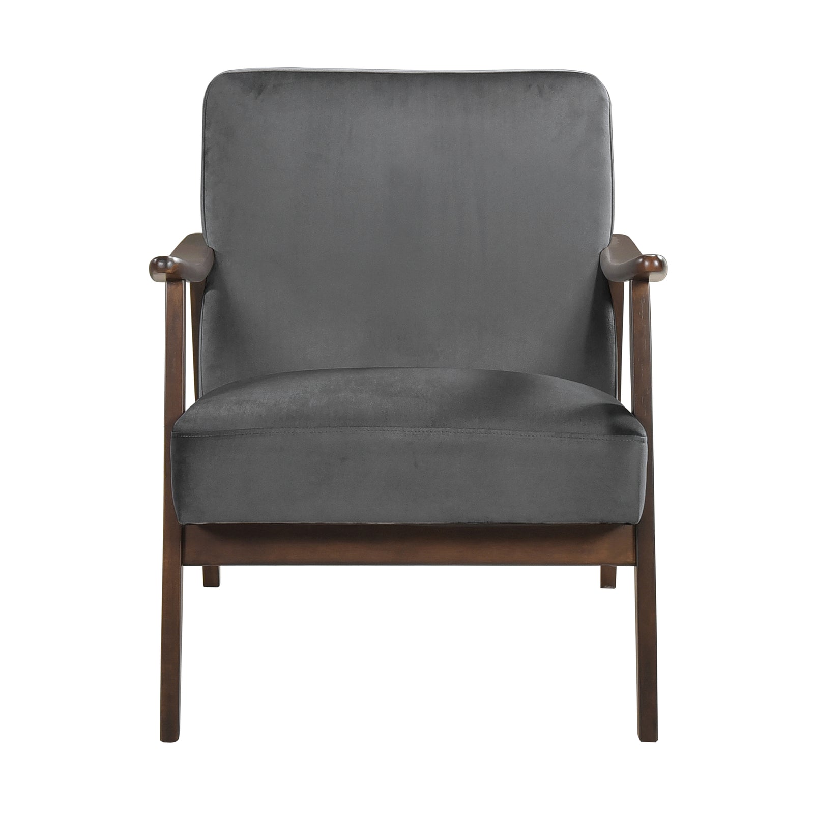 Woodside Velvet Accent Chair